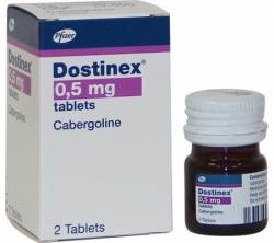 Dostinex 0.5 mg (2 pills)
