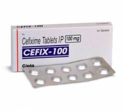 Cefix 100 mg (10 pills)