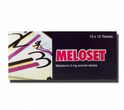 Meloset 3 mg (10 pills)