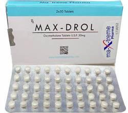 Max-Drol 50 mg (100 tabs)