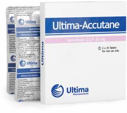 Ultima-Accutane 20 mg (50 tabs)