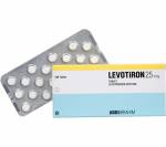 Levotiron (T4) 25 mcg (100 pills)