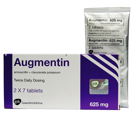 Augmentin 375 mg (10 pills)