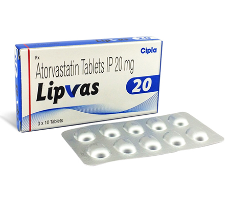 Lipvas 10 mg (10 pills)