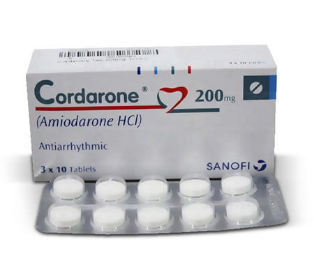 Cordarone 100 mg (10 pills)
