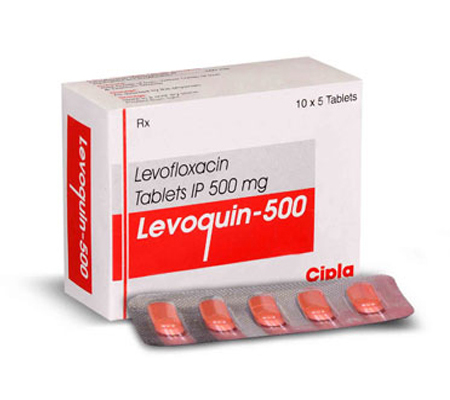 Levoquin 250 mg (5 pills)