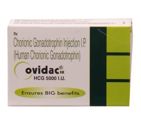 HCG Ovidac 2000iu (1 vial)