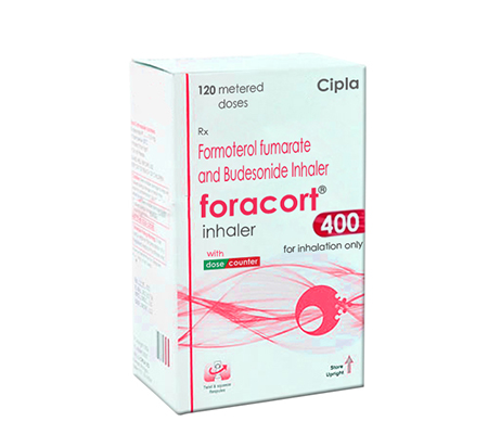 Foracort 100 mg / 6 mcg (1 inhaler)