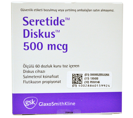 Seretide Diskus 50 mcg/100 mcg (1 inhaler)