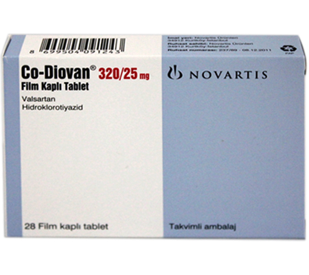 Co-Diovan 160 mg / 25 mg (28 pills)