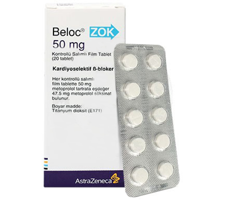 Beloc ZOK 25 mg (20 pills)