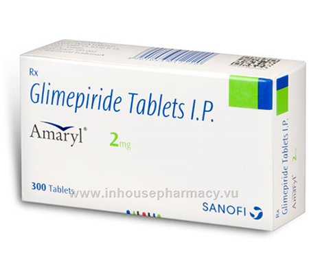 Amaryl 1 mg (30 pills)