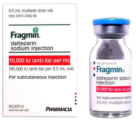Fragmin 2500 iu (1 injection)