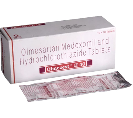 Olmezest H 20 mg / 12.5 mg (10 pills)